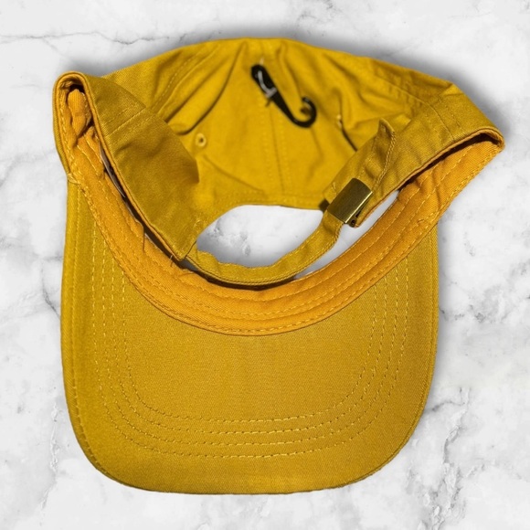 🆕Dark Yellow Golf Embroidered Cap - Picture 4 of 15